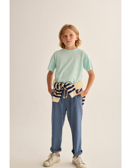 Striped Pants Navy Aero 3