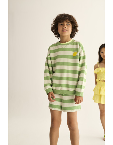 Striped Shorts Green Orion 3