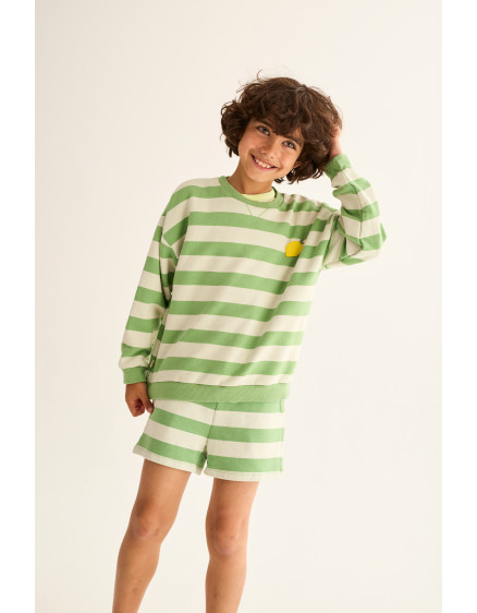 Striped Shorts Green Orion 2