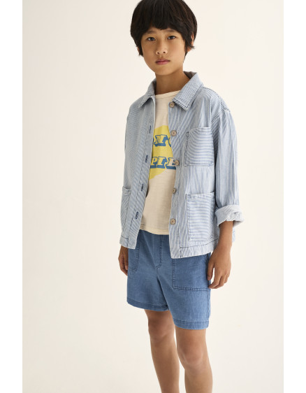 Куртка Striped Denim Blue Ridge 5
