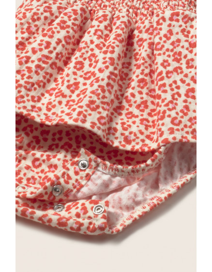 Animal Print Baby Romper Tomato Granny 3