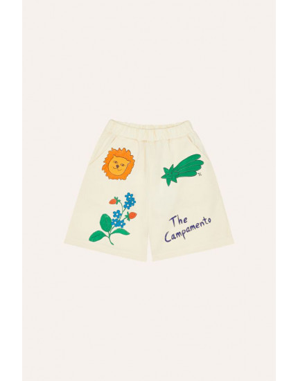 Drawings Ecru Shorts