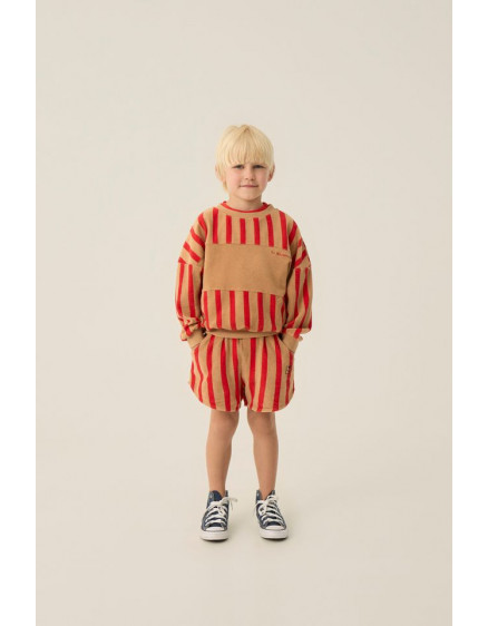 Red Stripes Shorts 5