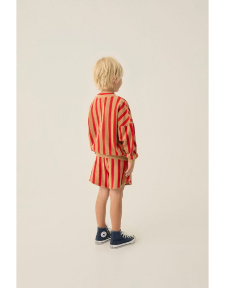 Red Stripes Shorts 4