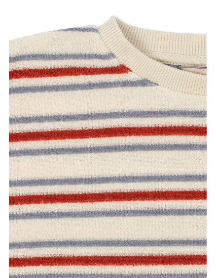 Itty Rib Sweat Wind Stripe Set 8
