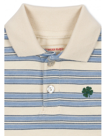 Spotty Romper Stripe Ciel 4