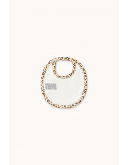 Animal Print Rib Bib Light Cream 4