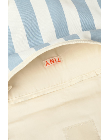Blue Stripes Backpack Washed Blue 2