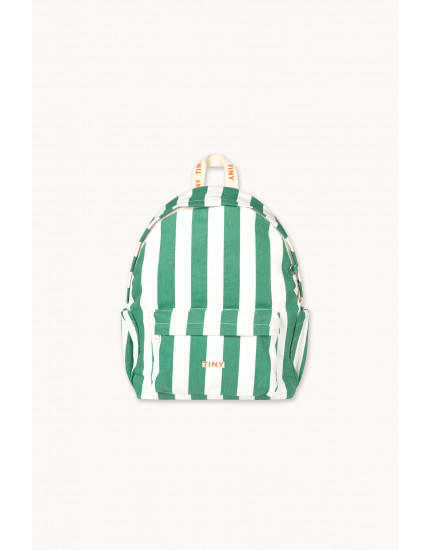 Emerald Stripes Backpack One Size