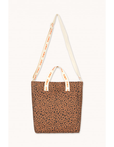 Mini Animal Print Shoes Bag Light Brown 3