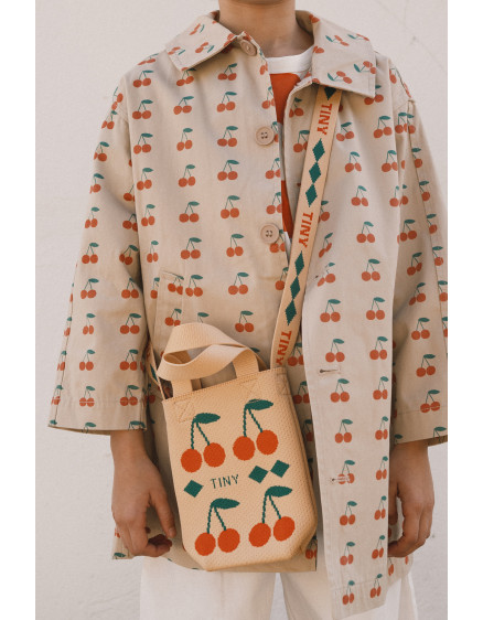 Cherries Mini Bag Dusty Yellow 4