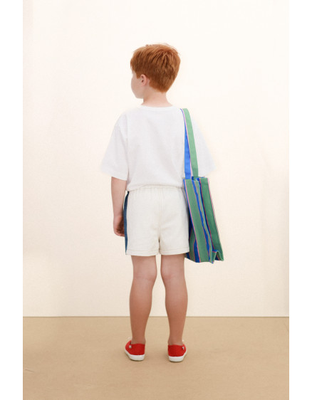 Blue Tiny Tote Bag Washed Emerald 5