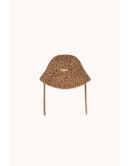 Mini Animal Print Bucket Hat Light Brown L