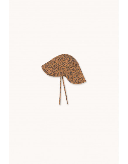 Mini Animal Print Bucket Hat Light Brown 6