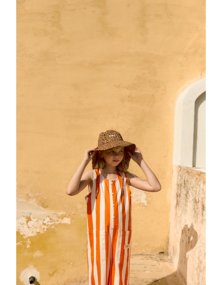 Mini Animal Print Bucket Hat Light Brown 2