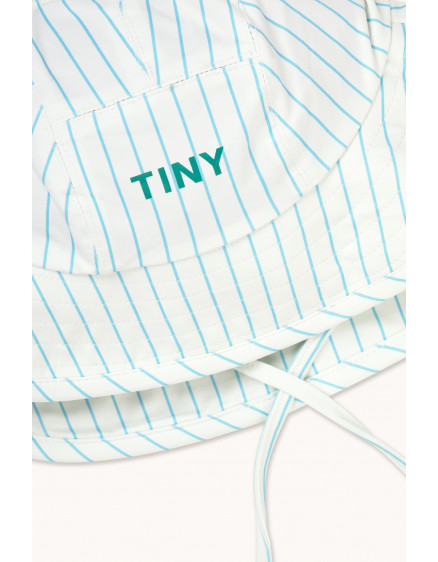 Stripes Bucket Hat Light Cyan 4