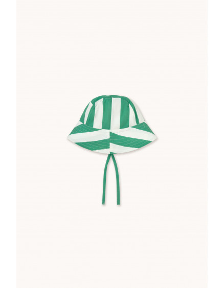 Stripes Bucket Hat Emerald 3