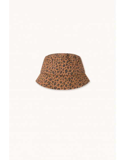Mini Animal Print Bucket Hat Light Brown 2