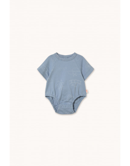 Tiny Giverny Knitted Body Grey 3M
