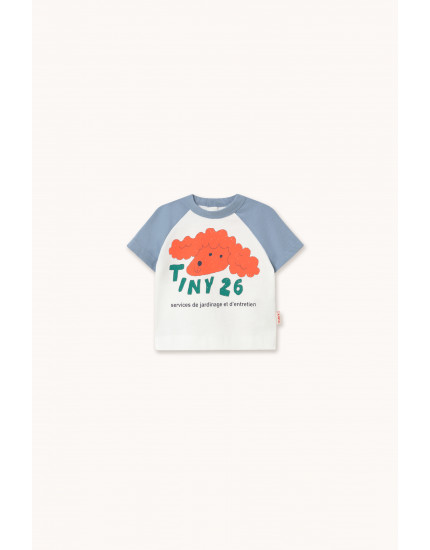 Red Dog Graphic Baby Tee Off-White 24M