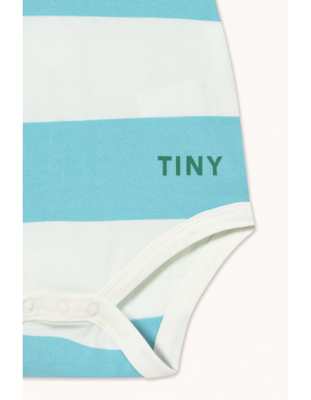Stripes Knit Body Light Cyan 2