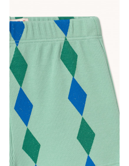 Diamonds Rib Baby Short Washed Emerald 2