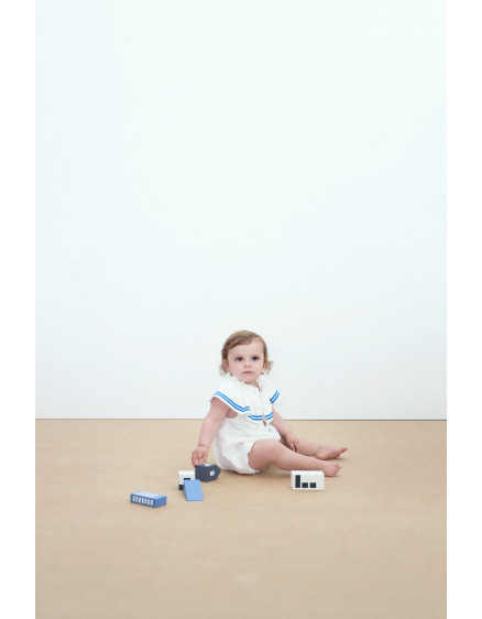 Stripes Bow Body Off-White 2