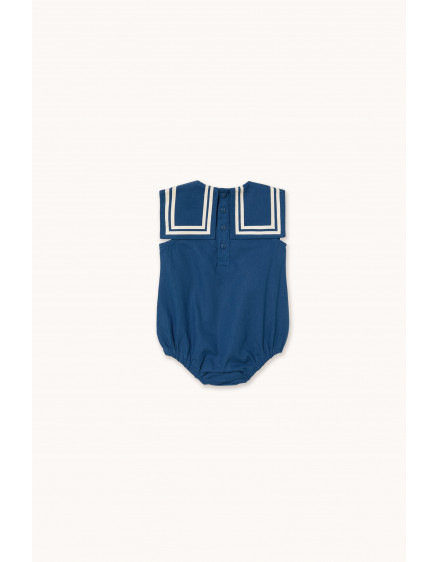 Stripes Linen Body Light Navy 3