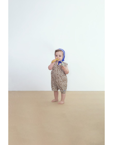Animal Print Poplin Body Dark Vanilla 2