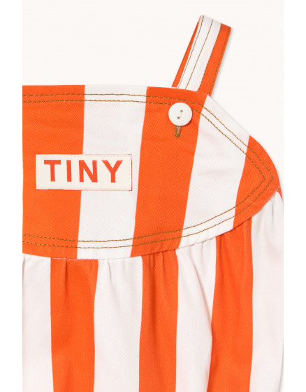 Stripes Twill Baby Body Summer Red 2