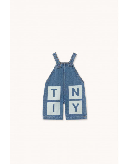 Tiny Dungaree Baby Wash Denim