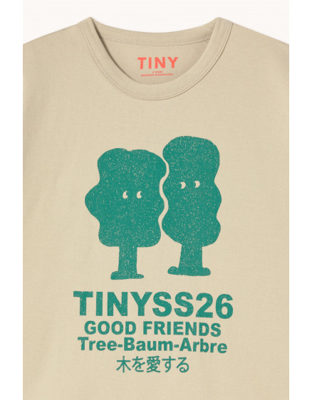 Trees Graphic Tee Dark Vanilla 5