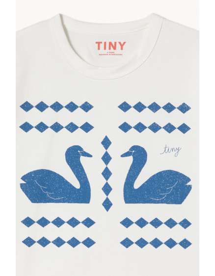 Swans Diamonds Tee Off-White 5