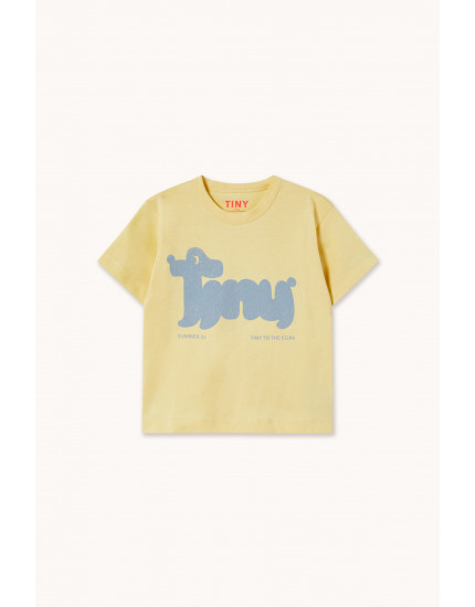 Tiny Dog Tee Dusty Yellow 10Y