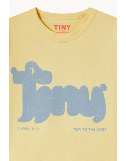 Tiny Dog Tee Dusty Yellow 5