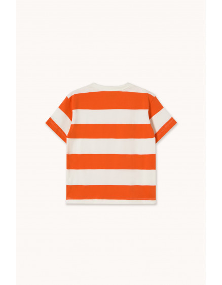 Stripes Knit Tee Summer Red 4
