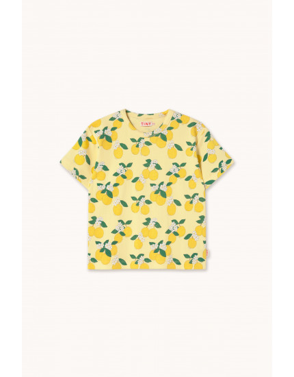 Oranges Rib Tee Mellow Yellow 10Y