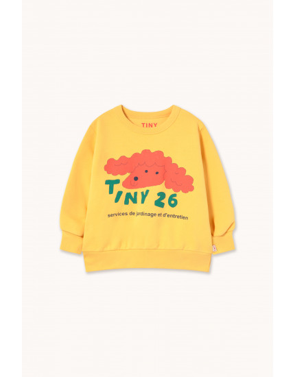 Red Dog Sweatshirt Soft Yellow 10Y