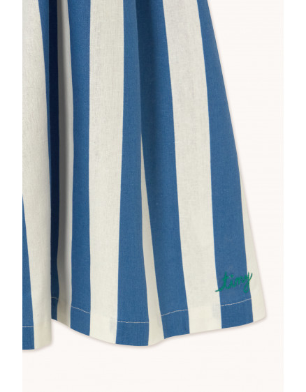 Stripes Dress Light Navy 6