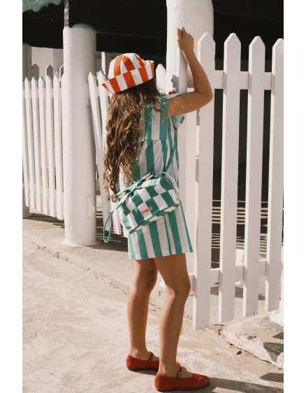 Emerald Stripes Dress 3