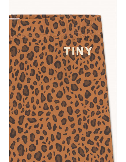 Mini Animal Biker Leggings Light Brown 3