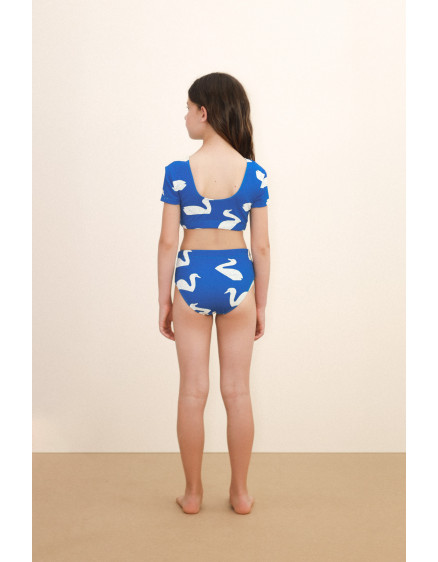 Big Swans Swim Set Blue 2