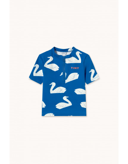 Big Swans Swim Tee Blue