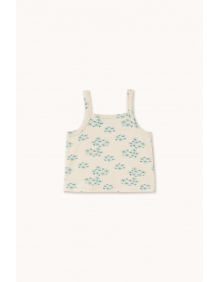Blossoms Strap Top Off-White 3
