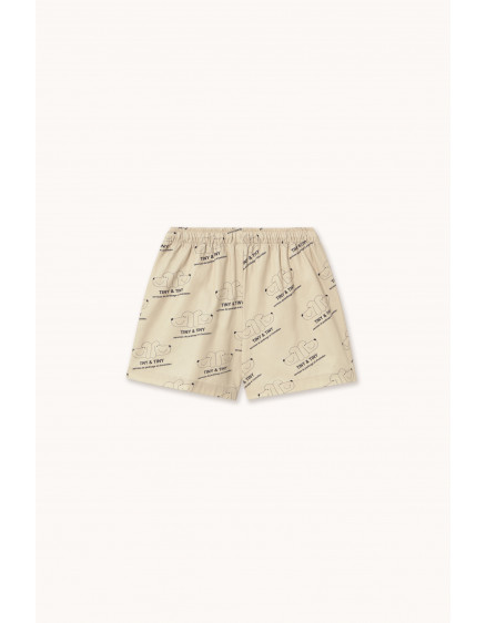 Tiny&Tiny Twill Shorts Dark Vanilla 5
