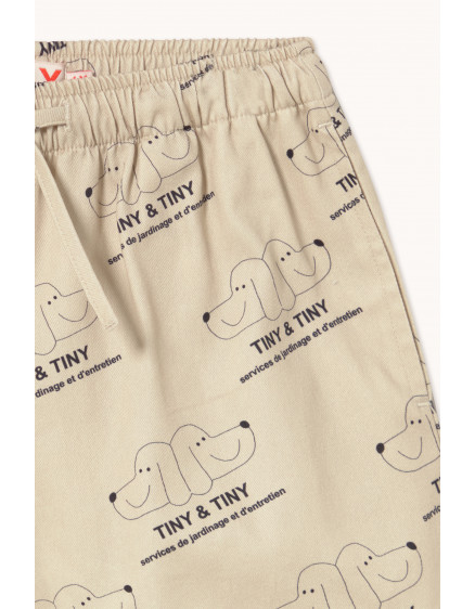 Tiny&Tiny Twill Shorts Dark Vanilla 4