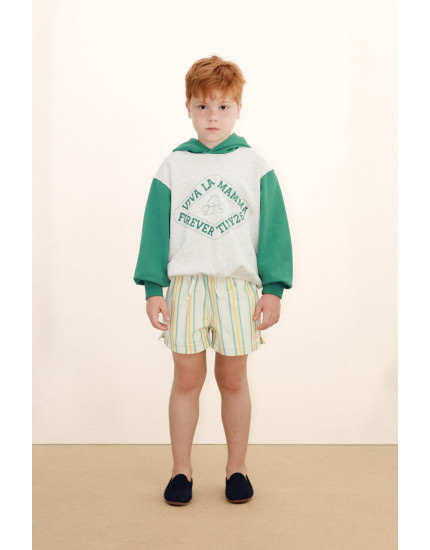 Multi Stripes Shorts Off-White 10Y