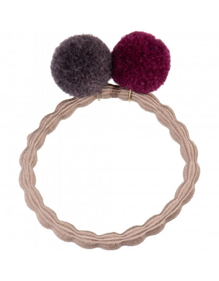 Pompom Dove Bordeaux One Size