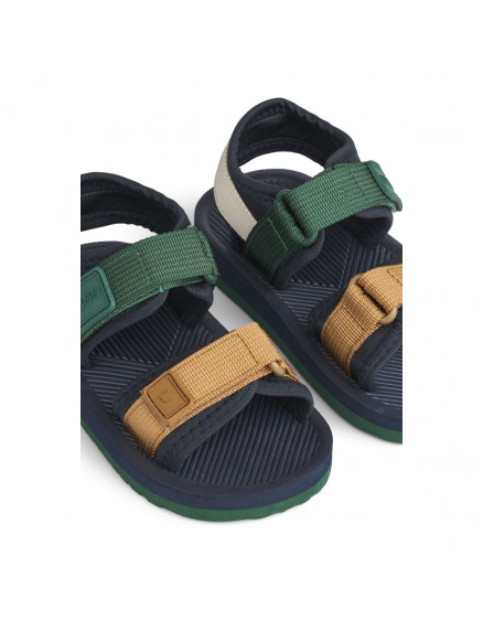 Monty Sandals Classic Navy Multi 3