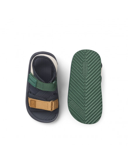 Monty Sandals Classic Navy Multi 6